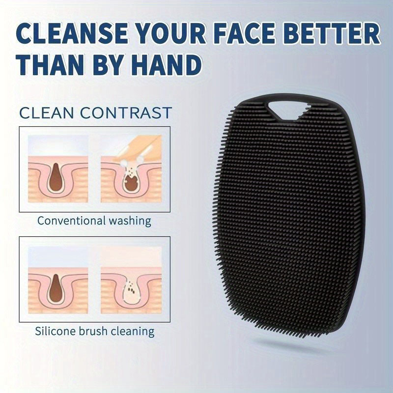 각질 제거 실리콘 목욕 브러쉬 휴대용 샤워 부드러운 마 - Silicone Face Scrubber Electric 리뷰 및 가격