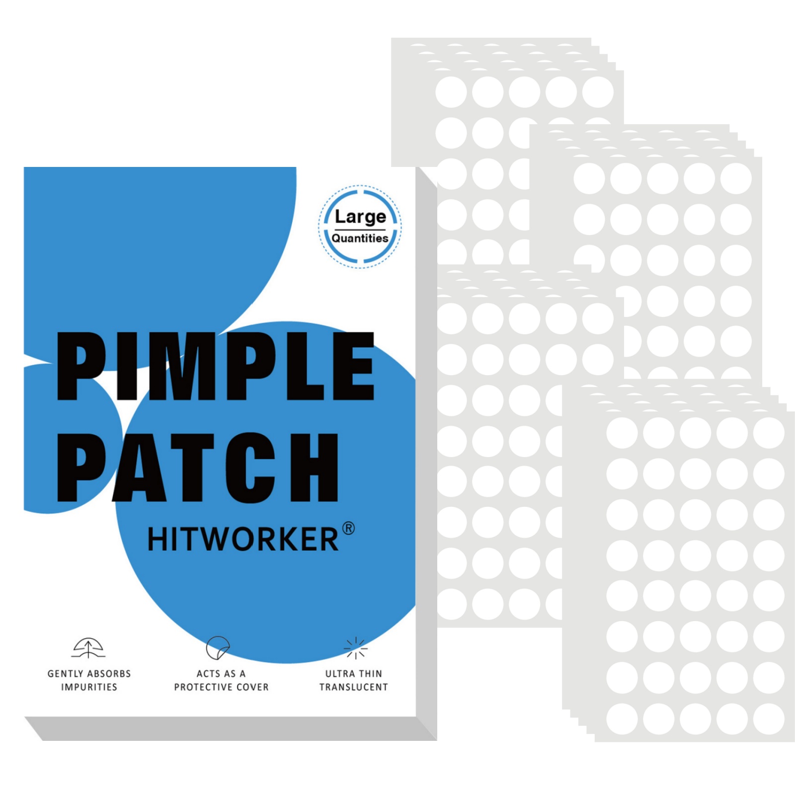 800개 하이드로콜로이드 여드름 패치, 투명 블레미쉬  - Hydrocolloid Pimple Patch 리뷰 및 가격