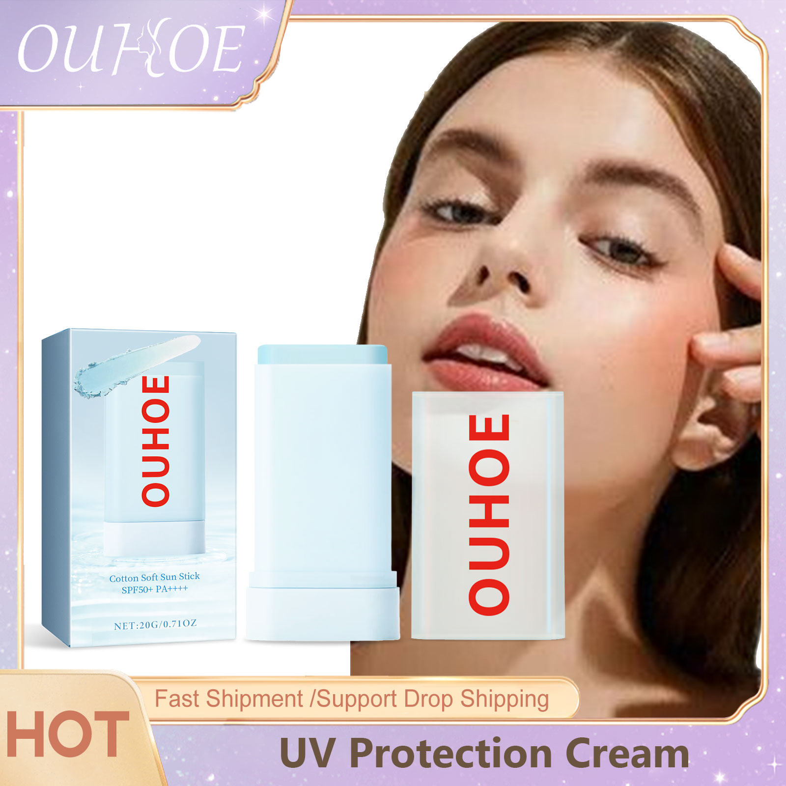 OUHOE 자외선 차단 크림, SPF 50 자외선 차단 - Spf 50 Waterproof Sunscreen 리뷰 및 가격