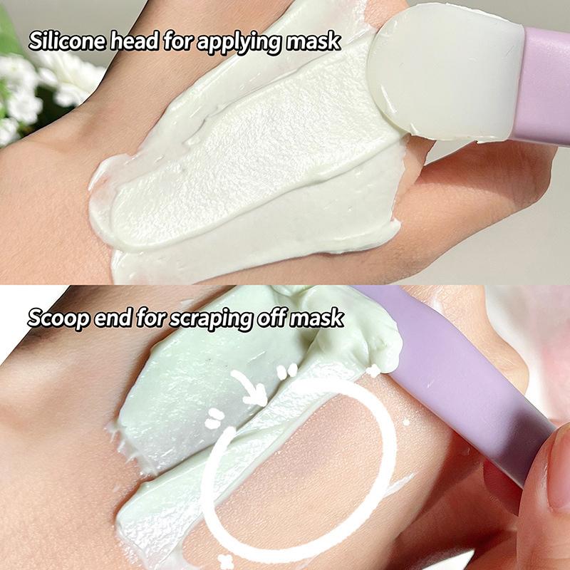 【M】1/2/3개 듀얼 엔드 실리콘 마스크 브러쉬 -  - Silicone Face Scrubber Electric 리뷰 및 가격