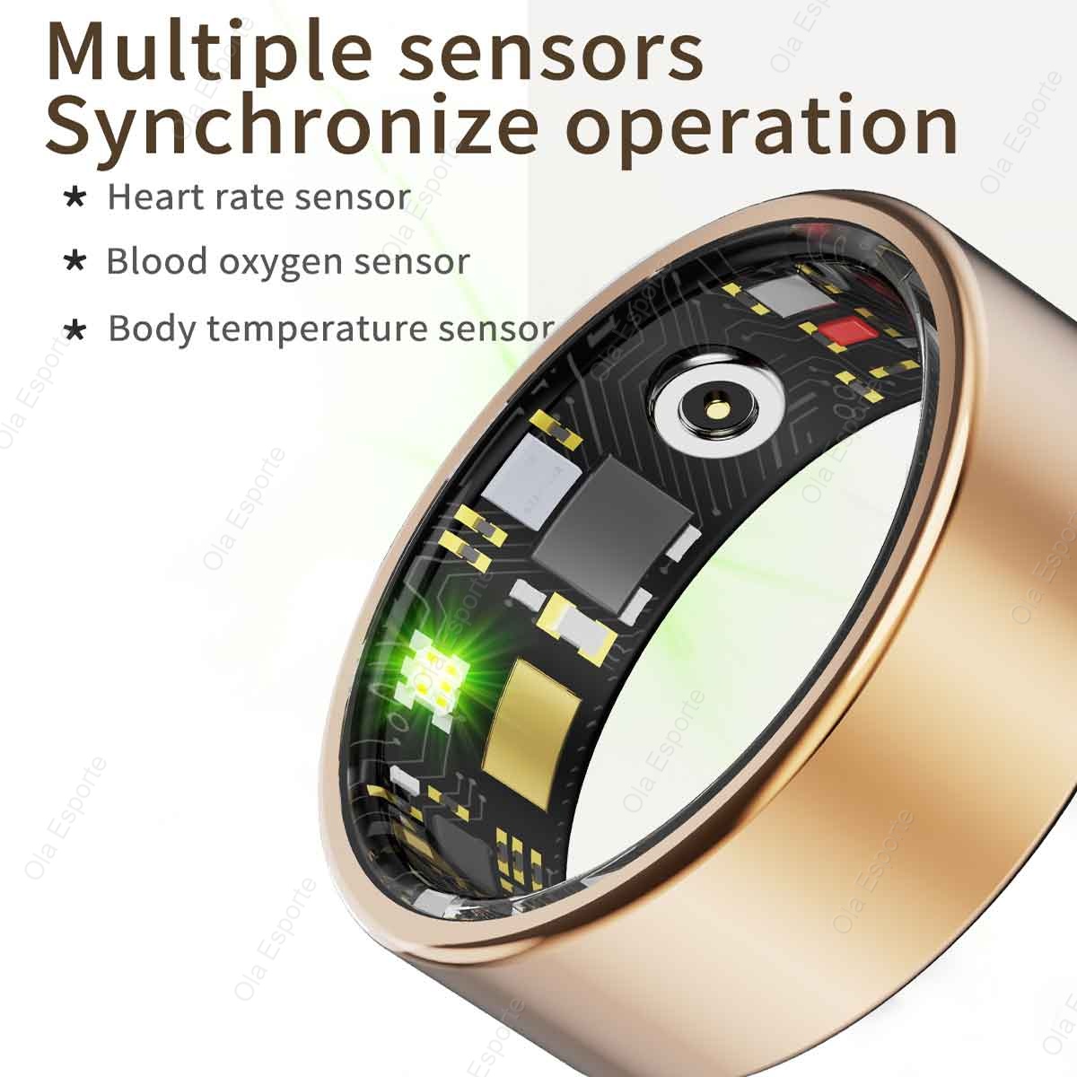 티타늄 합금 스마트 링, 혈압/산소/심박수 모니터링 기 - Health Monitors 리뷰 및 가격